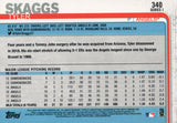 #340 Tyler Skaggs Los Angeles Angels 2019 Topps Series 1 Baseball Card EAI
