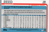 #193 Addison Reed Minnesota Twins 2019 Topps Series 1 Baseball Card EAJ