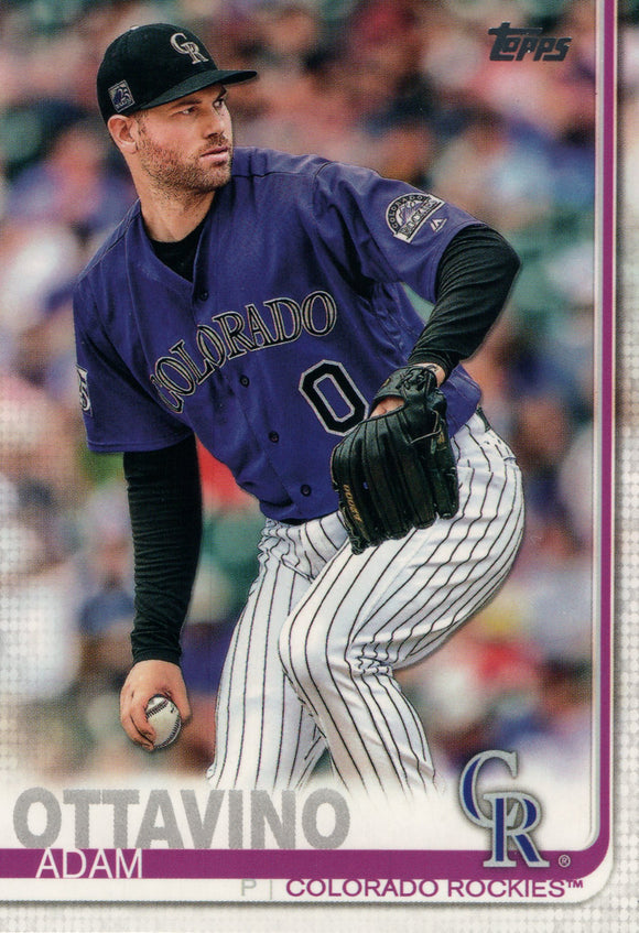 #106 Adam Ottavino Colorado Rockies 2019 Topps Series 1 Baseball Card EAJ