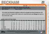 #282 Tim Beckham Baltimore Orioles 2019 Topps Series 1 Baseball Card EAJ