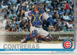 #119 Willson Contreras Chicago Cubs 2019 Topps Series 1 Baseball Card EAJ