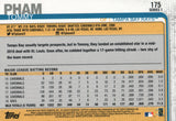 #175 Tommy Pham Tampa Bay Rays 2019 Topps Series 1 Baseball Card EAK