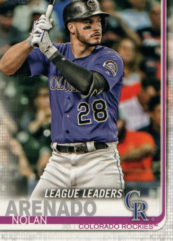 #70 Nolan Arenado Colorado Rockies 2019 Topps Series 1 Baseball Card EAK