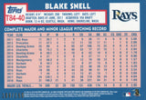 T84-40 Blake Snell Tampa Bay Rays 2019 Topps Series 1 Baseball Card EAK