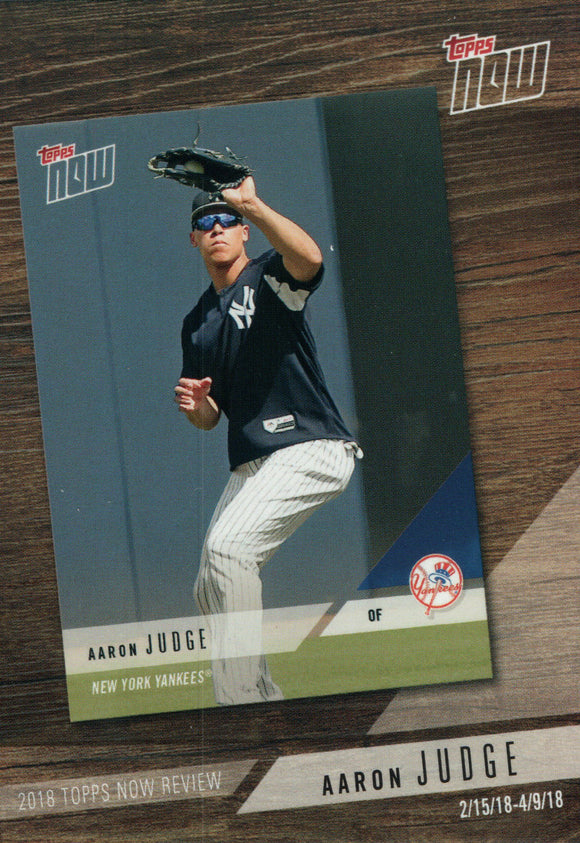 TN-1 Aaron Judge New York Yankees 2019 Topps Series 1 Baseball Card EAK