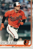 #35 Joey Rickard Baltimore Orioles 2019 Topps Series 1 Baseball Card EAK
