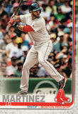 #77 J.D. Martinez Boston Red Sox 2019 Topps Series 1 Baseball Card EAK