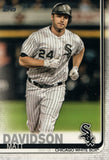 #188 Matt Davidson Chicago White Sox 2019 Topps Series 1 Baseball Card EAK