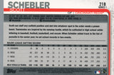 #218 Scott Schebler Cincinnati Reds 2019 Topps Series 1 Baseball Card EAK