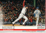 #3 Eduardo Nunez 2018 World Series Highlights Boston Red Sox 2019 Topps Series 1 Baseball Card EAK