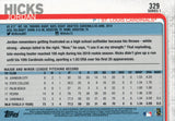 #329 Jordan Hicks Future Stars St Louis Cardinals 2019 Topps Series 1 Baseball Card EAL