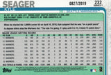 #232 Kyle Seager 0827/2019 Gold Seattle Mariners 2019 Topps Series 1 Baseball Card EAL