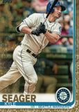 #232 Kyle Seager 0827/2019 Gold Seattle Mariners 2019 Topps Series 1 Baseball Card EAL