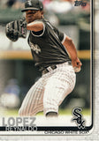 #111 Reynaldo Lopez Chicago White Sox 2019 Topps Series 1 Baseball Card EAL
