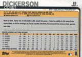 #89 Corey Dickerson Pittsburgh Pirates 2019 Topps Series 1 Baseball Card EAL