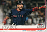 #275 Steve Pearce 2018 World Series Highlights Boston Red Sox 2019 Topps Series 1 Baseball Card EAM