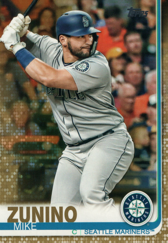 #11 Mike Zunino 1741/2019 Gold Seattle Mariners 2019 Topps Series 1 Baseball Card EAM