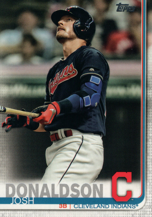 #34 Josh Donaldson Cleveland Indians 2019 Topps Series 1 Baseball Card EAM