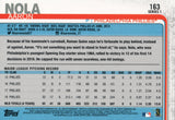 #163 Aaron Nola Philadelphia Phillies 2019 Topps Series 1 Baseball Card EAM