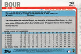 #248 Justin Bour Philadelphia Phillies 2019 Topps Series 1 Baseball Card EAM
