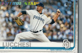 #264 Joey Lucchesi Future Stars San Diego Padres 2019 Topps Series 1 Baseball Card EAM