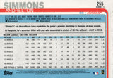 #255 Andrelton Simmons Los Angeles Angels 2019 Topps Series 1 Baseball Card EAM