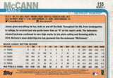 #155 James McCann Detroit Tigers 2019 Topps Series 1 Baseball Card EAM