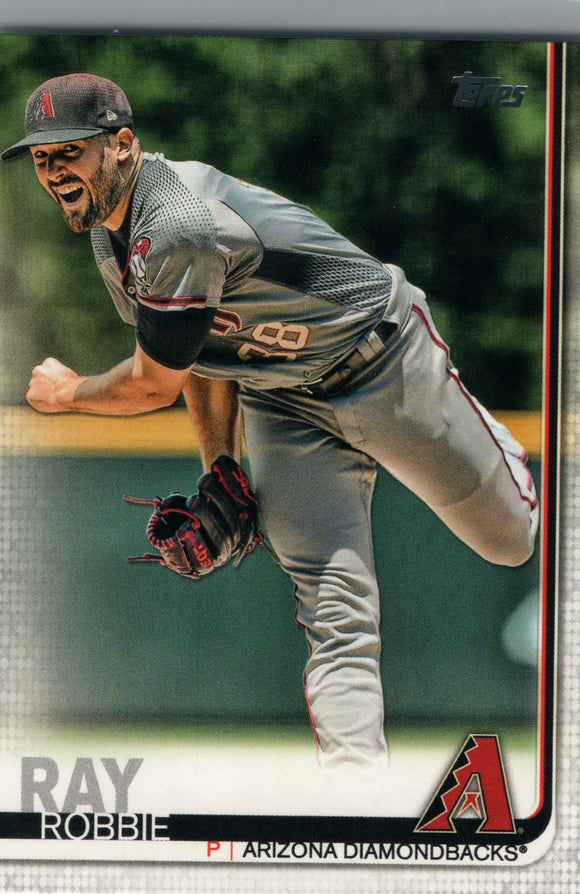 #165 Robbie Ray Arizona Diamondbacks 2019 Topps Series 1 Baseball Card EAM