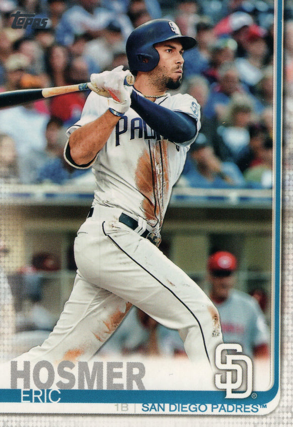 #161 Eric Hosmer San Diego Padres 2019 Topps Series 1 Baseball Card EAN