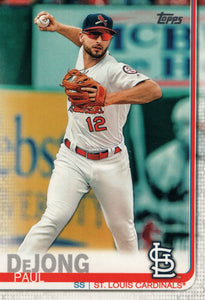 #125 Paul DeJong St Louis Cardinals 2019 Topps Series 1 Baseball Card EAN