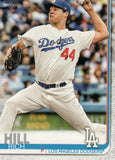 #283 Rich Hill Los Angeles Dodgers 2019 Topps Series 1 Baseball Card EAN