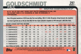 #297 Paul Goldschmidt Arizona Diamondbacks 2019 Topps Series 1 Baseball Card EAN