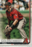 #297 Paul Goldschmidt Arizona Diamondbacks 2019 Topps Series 1 Baseball Card EAN