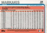 #350 Nick Markakis Atlanta Braves 2019 Topps Series 1 Baseball Card EAN