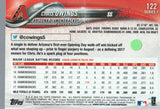 #122 Chris Owings Arizona Diamondbacks 2018 Topps Series 1 Baseball Card EAO