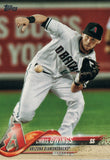 #122 Chris Owings Arizona Diamondbacks 2018 Topps Series 1 Baseball Card EAO