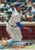 #125 Yoenis Cespedes New York Mets 2018 Topps Series 1 Baseball Card EAO
