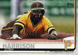 #339 Josh Harrison Pittsburgh Pirates 2019 Topps Series 1 Baseball Card EAO
