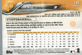 #149 John Jaso Pittsburgh Pirates 2018 Topps Series 1 Baseball Card EAP