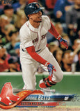 #140 Mookie Betts Boston Red Sox 2018 Topps Series 1 Baseball Card EAP