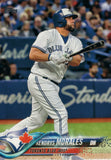 #117 Kendrys Morales Toronto Blue Jays 2018 Topps Series 1 Baseball Card EAP