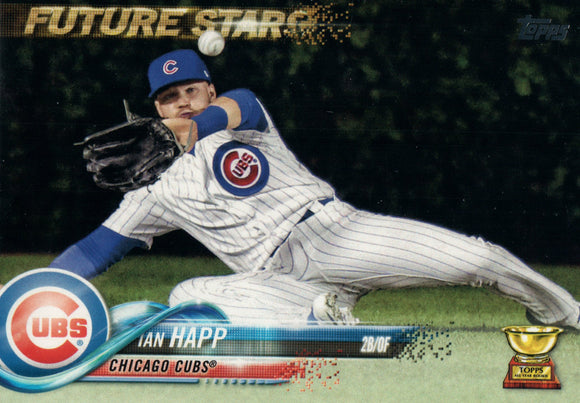 #118 Ian Happ Future Stars Chicago Cubs 2018 Topps Series 1 Baseball Card EAP
