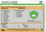 #126 Oakland Coliseum Oakland Athletics 2019 Topps Series 1 Baseball Card EAQ