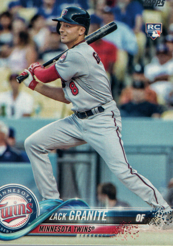 #115 Zack Granite Rookie Minnesota Twins 2018 Topps Series 1 Baseball Card EAQ