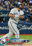 #117 Kendrys Morales Toronto Blue Jays 2018 Topps Series 1 Baseball Card EAQ