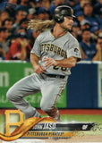 #149 John Jaso Pittsburgh Pirates 2018 Topps Series 1 Baseball Card EAR