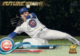 #118 Ian Happ Future Stars Chicago Cubs 2018 Topps Series 1 Baseball Card EAR