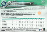 #163 Mike Leake Seattle Mariners 2018 Topps Series 1 Baseball Card EAS