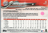 #83 Howie Kendrick Washington Nationals 2018 Topps Series 1 Baseball Card EAS