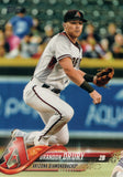 #141 Brandon Drury Arizona Diamondbacks 2018 Topps Series 1 Baseball Card EAS